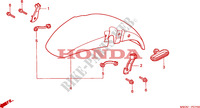 FRONT FENDER for Honda CB SEVEN FIFTY 750 2001