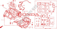 CRANKCASE for Honda RC45 RVF 750 1994