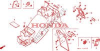 REAR FENDER for Honda RC45 RVF 750 1995
