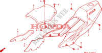 SIDE COVERS for Honda RC45 RVF 750 1995