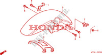 FRONT FENDER for Honda CB 500 50HP 2002