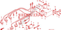 IGNITION COIL for Honda VALKYRIE 1500 F6C TOURER 1998