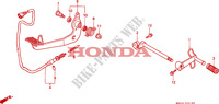 PEDAL for Honda VALKYRIE 1500 F6C TOURER 1998
