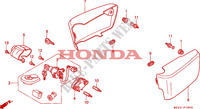SIDE COVERS for Honda VALKYRIE 1500 F6C TOURER 2000