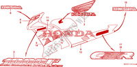 STRIPE/MARK (5) for Honda CBR 1000 DUAL CBS 1995