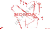 EXPANSION TANK for Honda GL 1500 GOLD WING SE 20th aniversary 1995