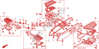 STEP (GL1500AP/AR/AS/AT) for Honda GL 1500 GOLD WING ASPENCADE 1996