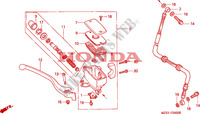 FRONT BRAKE MASTER CYLINDER for Honda SHADOW 750 34HP 1997