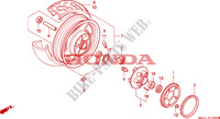 REAR WHEEL for Honda SHADOW 750 50HP 1997