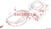 SEAT for Honda SHADOW 750 34HP 1997