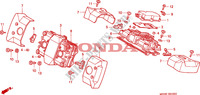 CYLINDER HEAD COVER for Honda VF 750 MAGNA 2002