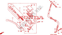 FRONT BRAKE MASTER CYLINDER for Honda SHADOW 750 2000