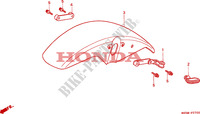 FRONT FENDER for Honda SHADOW 750 50HP 1999