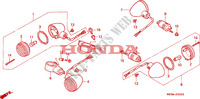 INDICATOR for Honda SHADOW 750 1999