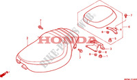 SEAT for Honda SHADOW 750 2000