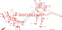 HANDLE PIPE (2) for Honda VT SHADOW 600 1996