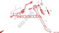 STAND for Honda STEED 400 1995