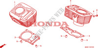 CYLINDER for Honda VLX SHADOW 600 2 TONE 1999