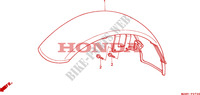 FRONT FENDER for Honda VT SHADOW 600 1998