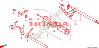 GEARSHIFT DRUM   SHIFT FORK for Honda SHADOW 600 VLX DELUXE 1997