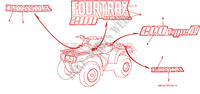 MARK (TRX200D)('91) for Honda FOURTRAX 200 D 1991