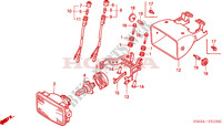 HEADLIGHT  for Honda TRX 300 SPORTRAX EX 2005