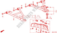 FRONT SUSPENSION ARM (TRX300FW) for Honda TRX 300 FOURTRAX 4X44 1996