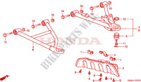 FRONT SUSPENSION ARM (2) for Honda TRX 300 FOURTRAX 4X4 2000