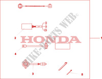 ALARM for Honda S WING 125 FES 2010