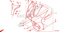 FRONT COWL for Honda S WING 125 FES 2011