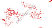 REAR FENDER for Honda S WING 125 FES ABS 2009