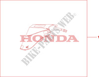 SCOOTER BLANKET for Honda S WING 125 FES ABS 2010