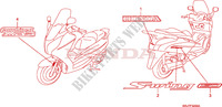 STICKERS for Honda S WING 125 FES ABS 2010