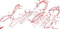 BODY COVER for Honda REFLEX 250 SPORT 2008