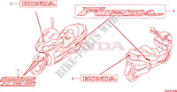 STICKERS for Honda REFLEX 250 SPORT 2008