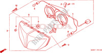 HEADLIGHT (CBF600S/SA) for Honda CBF 600 CARENEE ABS 25KW 2006