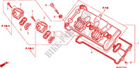 CYLINDER HEAD COVER for Honda CBF 600 NAKED ABS 25KW 2009