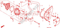 WATER PUMP for Honda CBF 600 NAKED ABS 2009
