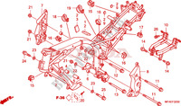 FRAME for Honda CBF 1000 T ABS 2010