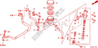 REAR BRAKE MASTER CYLINDER (CBF1000A/T/S) for Honda CBF 1000 ABS 2011