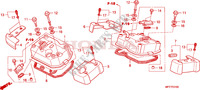 CYLINDER HEAD COVER for Honda SHADOW VT 750 SPIRIT 2009