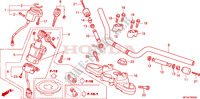 HANDLEBAR for Honda CB 600 F HORNET STRIPE 34HP 2010
