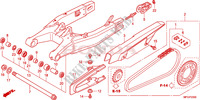 SWINGARM for Honda CB 600 F HORNET ABS 34HP 2010