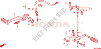 PEDAL for Honda CBR 600 F SPECIALE 2011