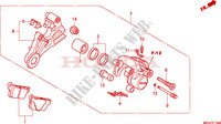 REAR BRAKE CALIPER(CBR600 F) for Honda CBR 600 F SPECIALE 2011