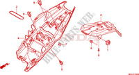 REAR FENDER for Honda CBR 600 F SPECIALE 2011
