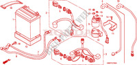 BATTERY for Honda TRX 250 FOURTRAX RECON Standard 2009