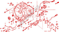 CRANKCASE COVER for Honda TRX 250 FOURTRAX RECON Electric Shift 2006