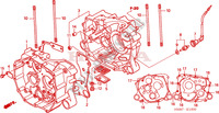 CRANKCASE for Honda TRX 250 FOURTRAX RECON Standard 2008