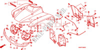 FRONT FENDER for Honda TRX 250 FOURTRAX RECON Standard 2007